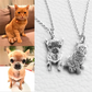 Custom pet photo keychain by Style's Bug