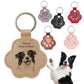 Pet Fur Memorial Keychain