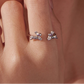 "The Bunny Couple" s925 ring