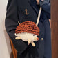 Hedgehog Woven Shoulder Bag