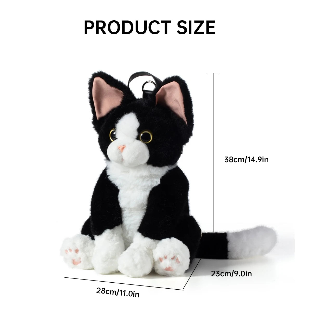 Tuxedo Plushie Backpack