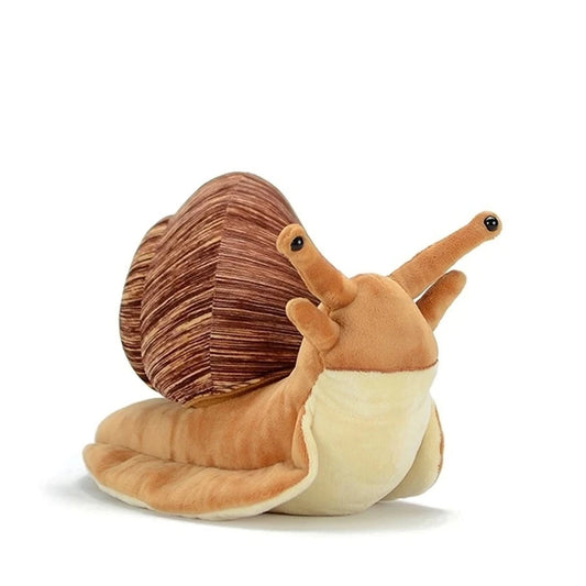 Realistic Brown Snail Plushie