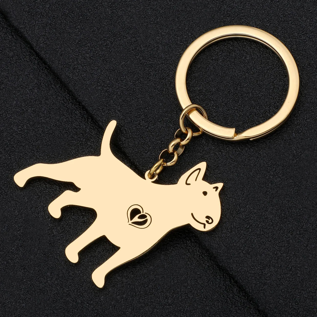 Realistic Bull Terrier Keychains by SB