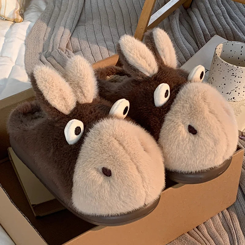 Cozy Donkey Slippers