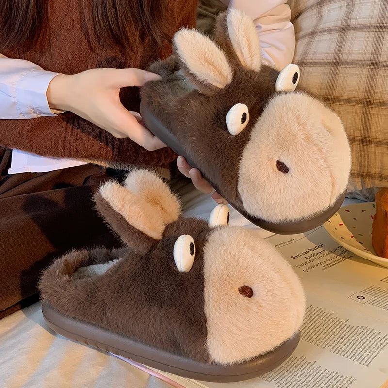 Cozy Donkey Slippers