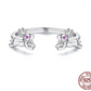 "The Bunny Couple" s925 ring