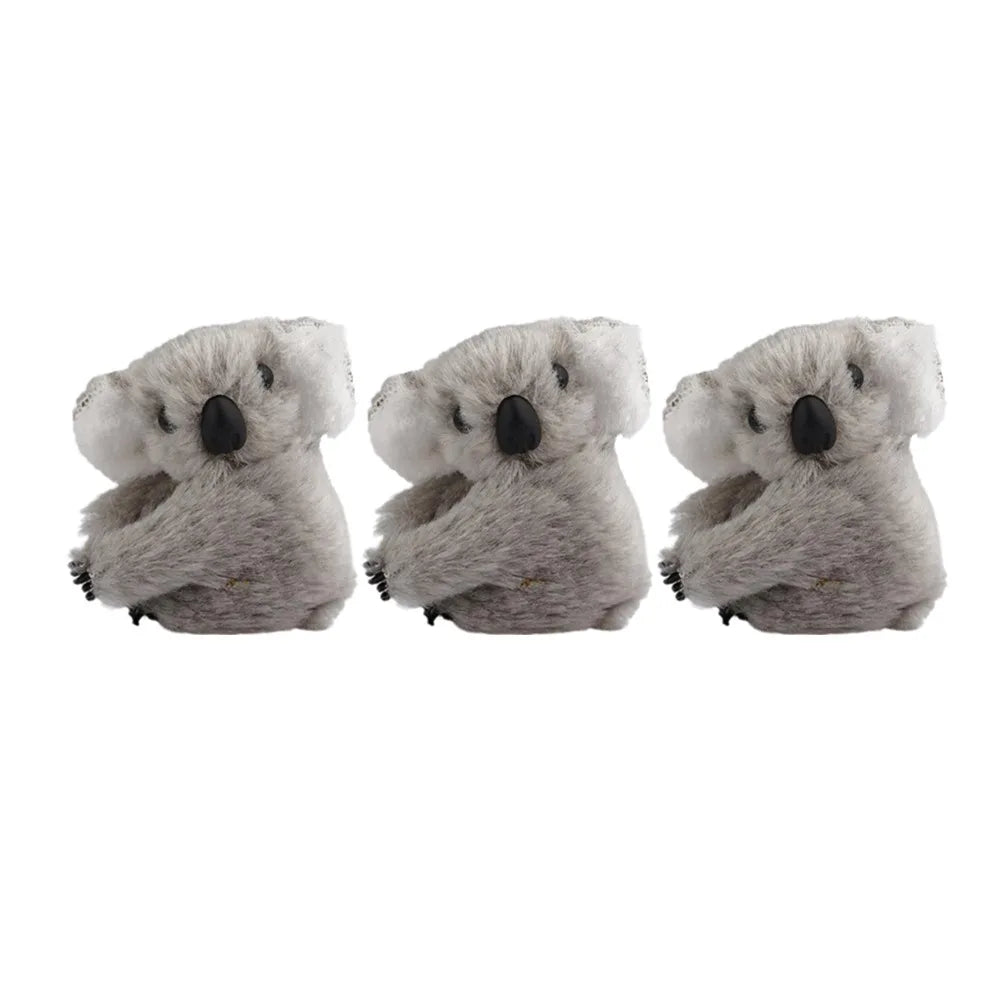 Realistic Plush Koala Hair Clips