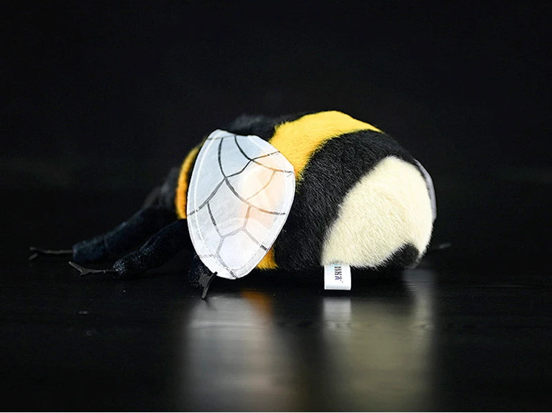 Realistic Chubby Bumblebee Plushie