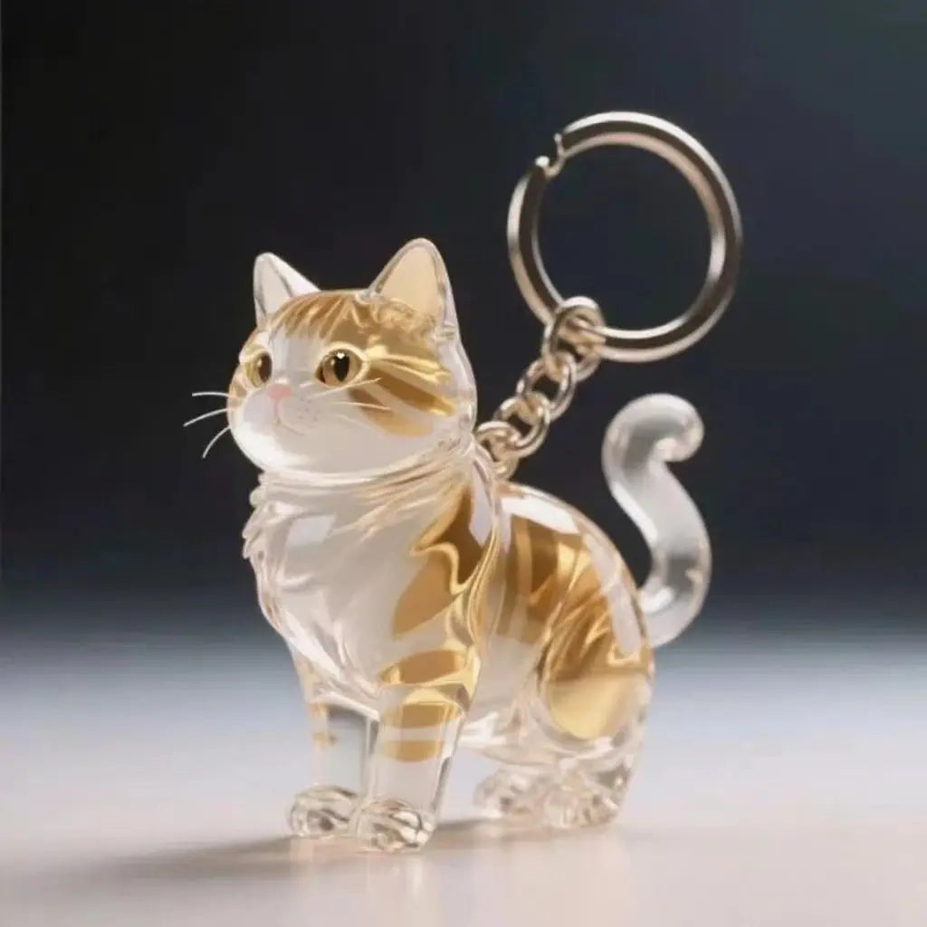Pet fur Storage Keychain by Style's Bug