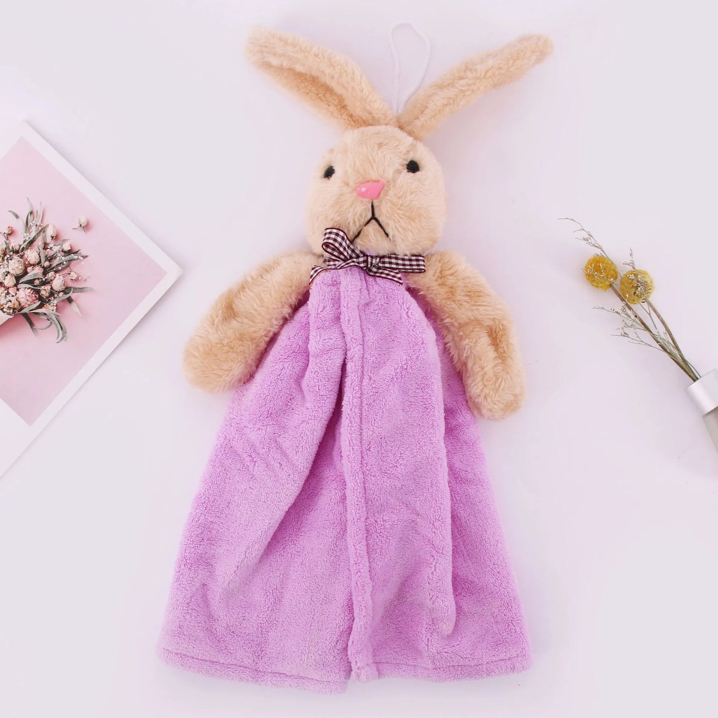 Microfiber Realistic Rabbit Towels β Style's Bug