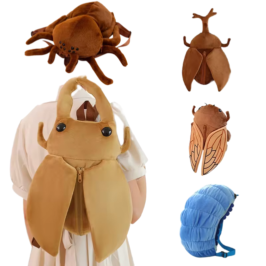 Realistic Beetle / Cicada / Spider Backpacks