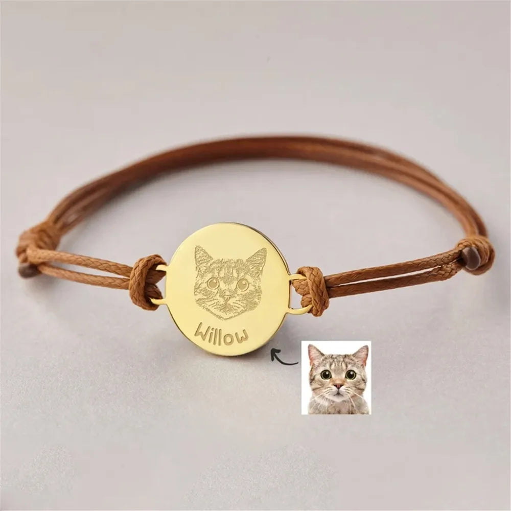 PAWsonalized Pet Portrait bracelets by Style's Bug