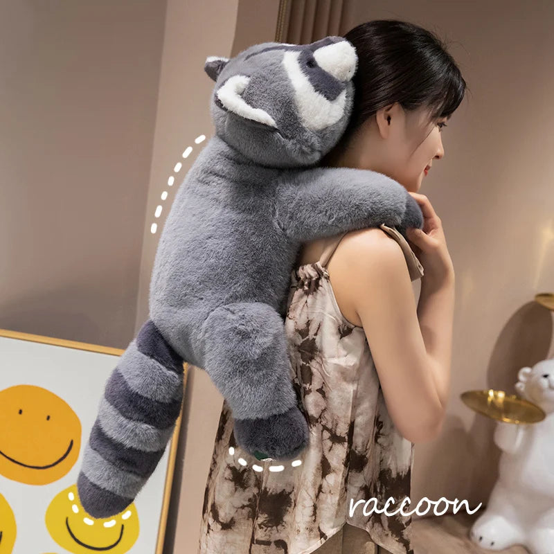 "Raccoon & Red Panda Family" Plushies