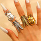 Realistic Scarab Beetle Rings