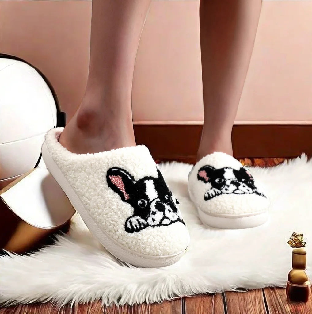 Boston Terrier Slippers