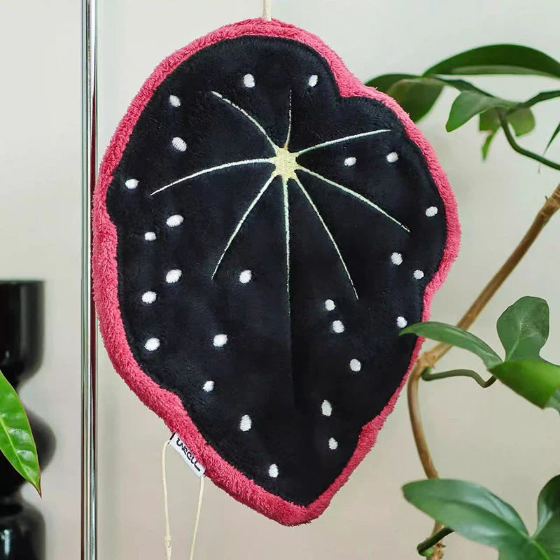 Super Absorbent Leaf Hand Towels