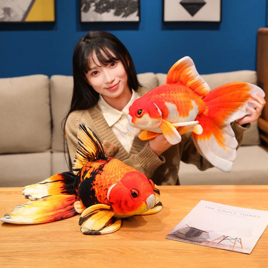Realistic Goldfish Plushie Couple