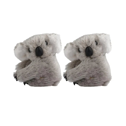 Realistic Plush Koala Hair Clips