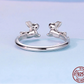 "The Bunny Couple" s925 ring