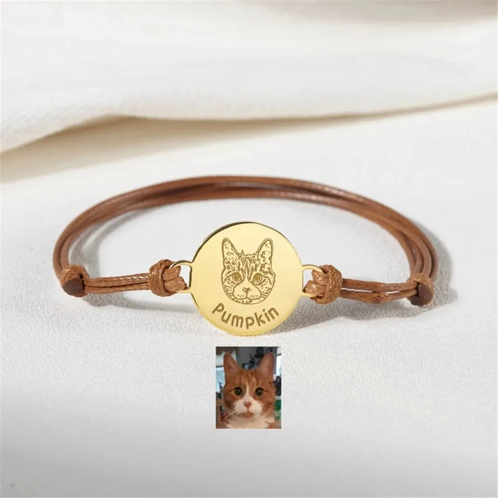 PAWsonalized Pet Portrait bracelets by Style's Bug
