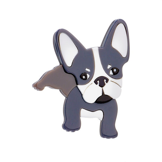 Boston Terrier Brooches - Style's Bug Default Title