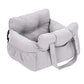 Comfy Dog Car Seat with Safety Belt + Can use as a carrier too