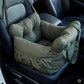 Comfy Dog Car Seat with Safety Belt + Can use as a carrier too