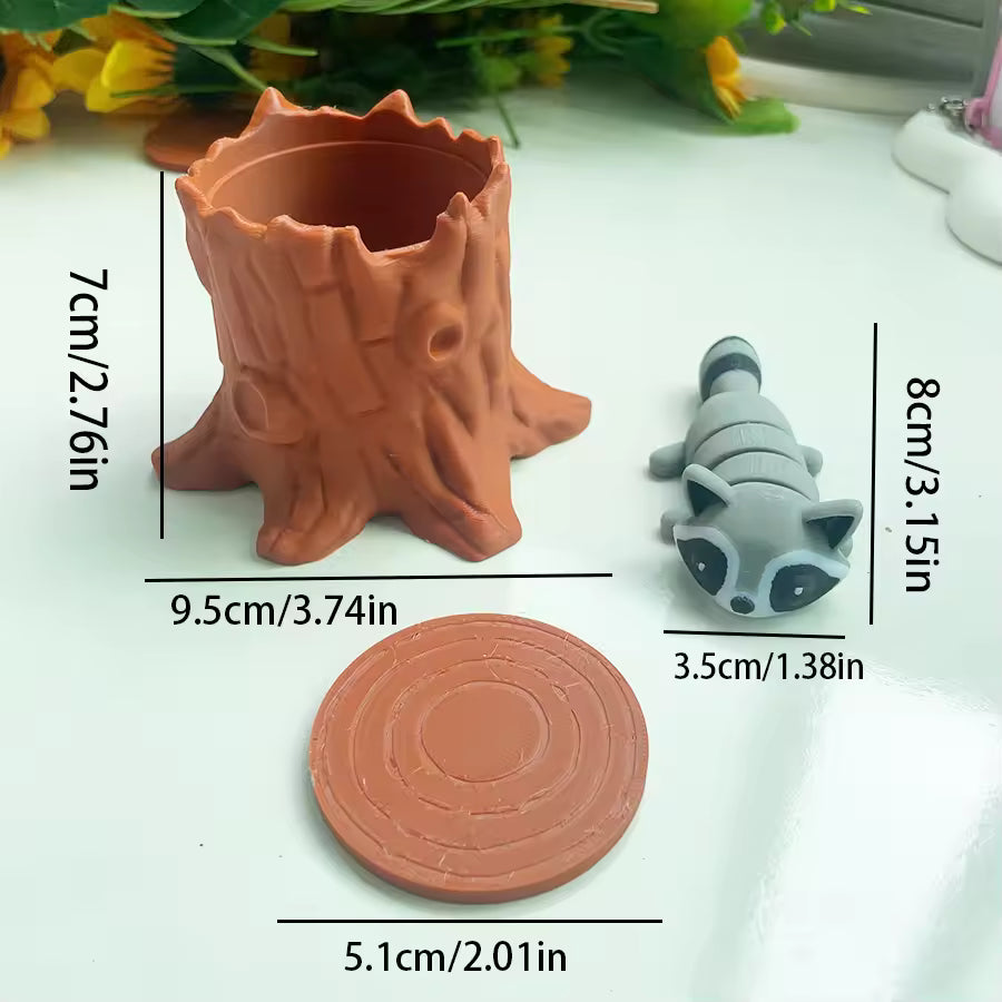 3D Printed Raccoon Toys
