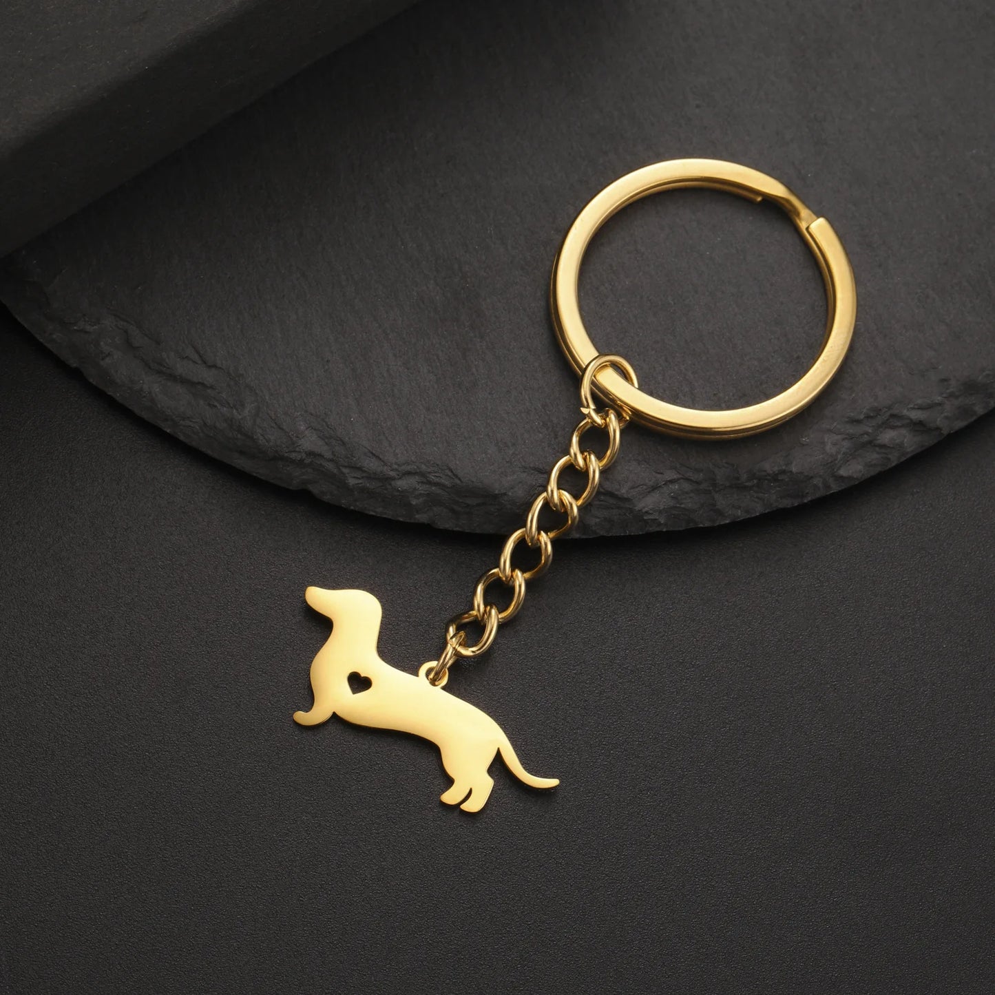 Realistic Dachshund Keychains