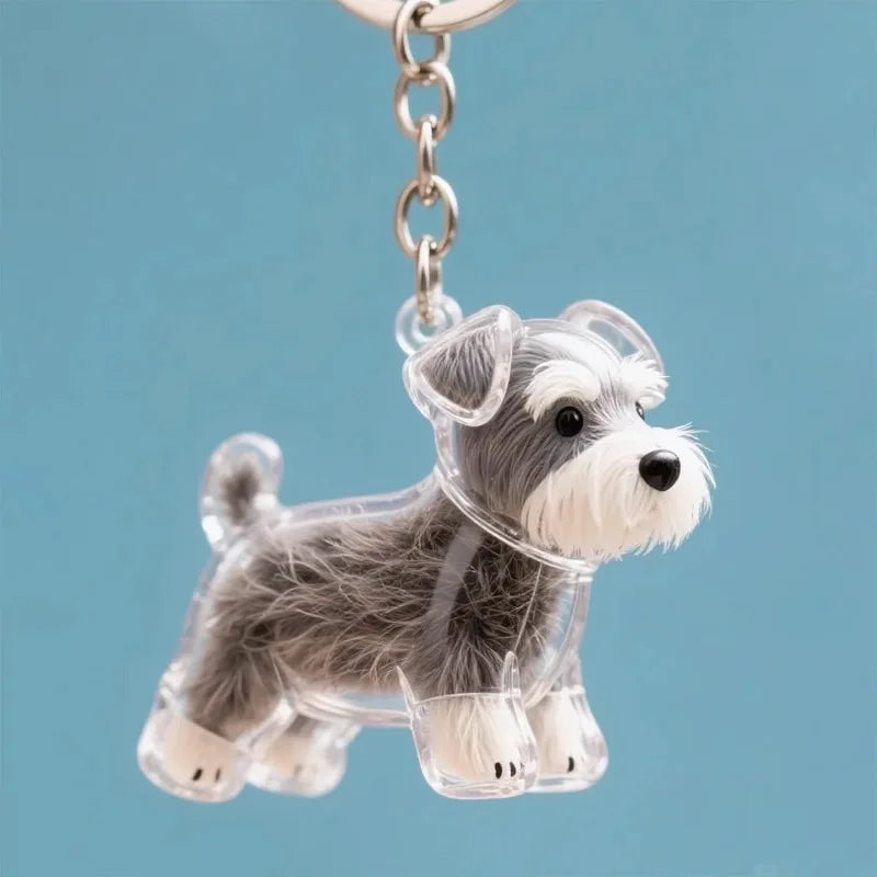 Pet fur Storage Keychain by Style's Bug