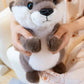 Otter Plushie with Magnetic Arms