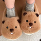 Indoor Cozy Beaver Slippers