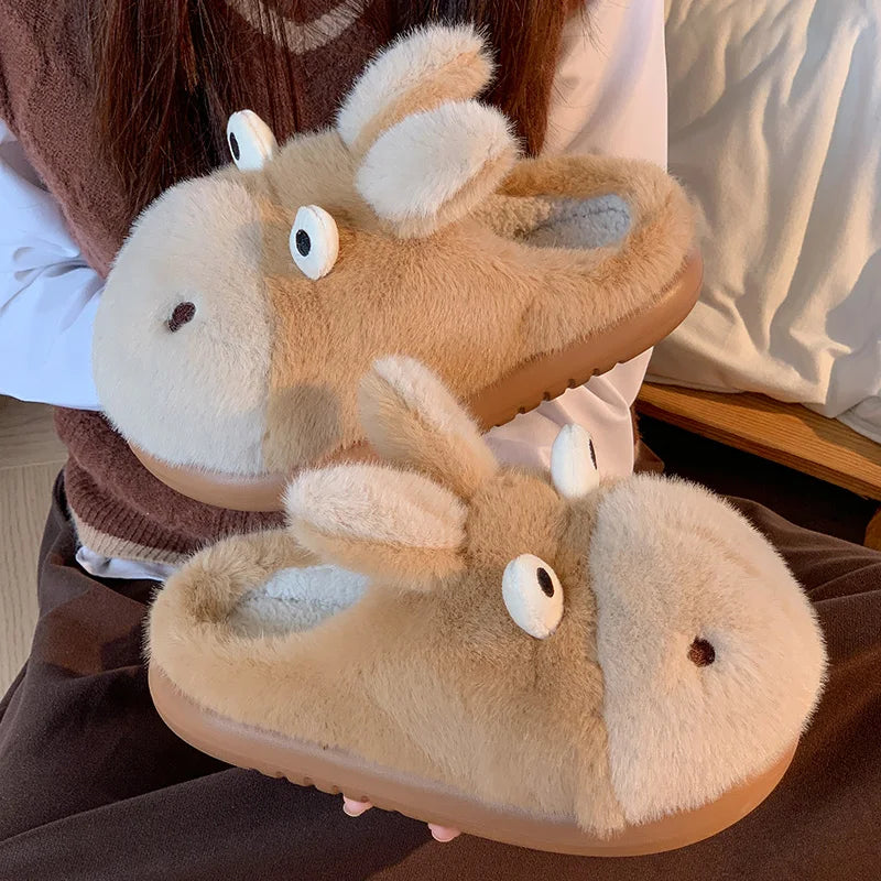Cozy Donkey Slippers