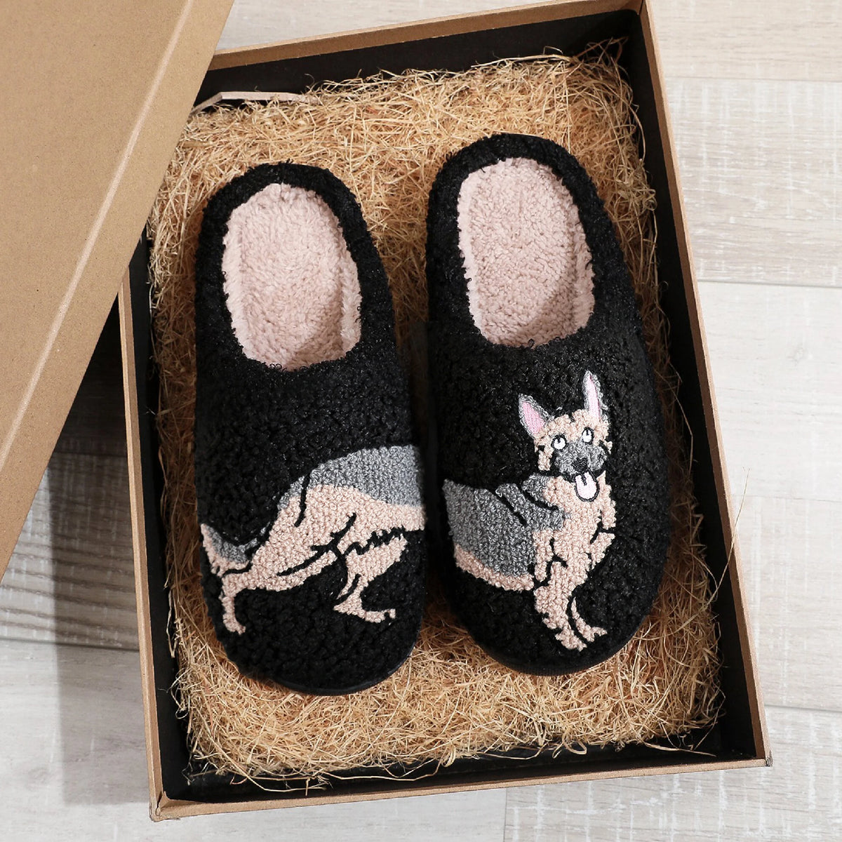 German Shepherd Slippers