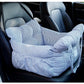 Comfy Dog Car Seat with Safety Belt + Can use as a carrier too