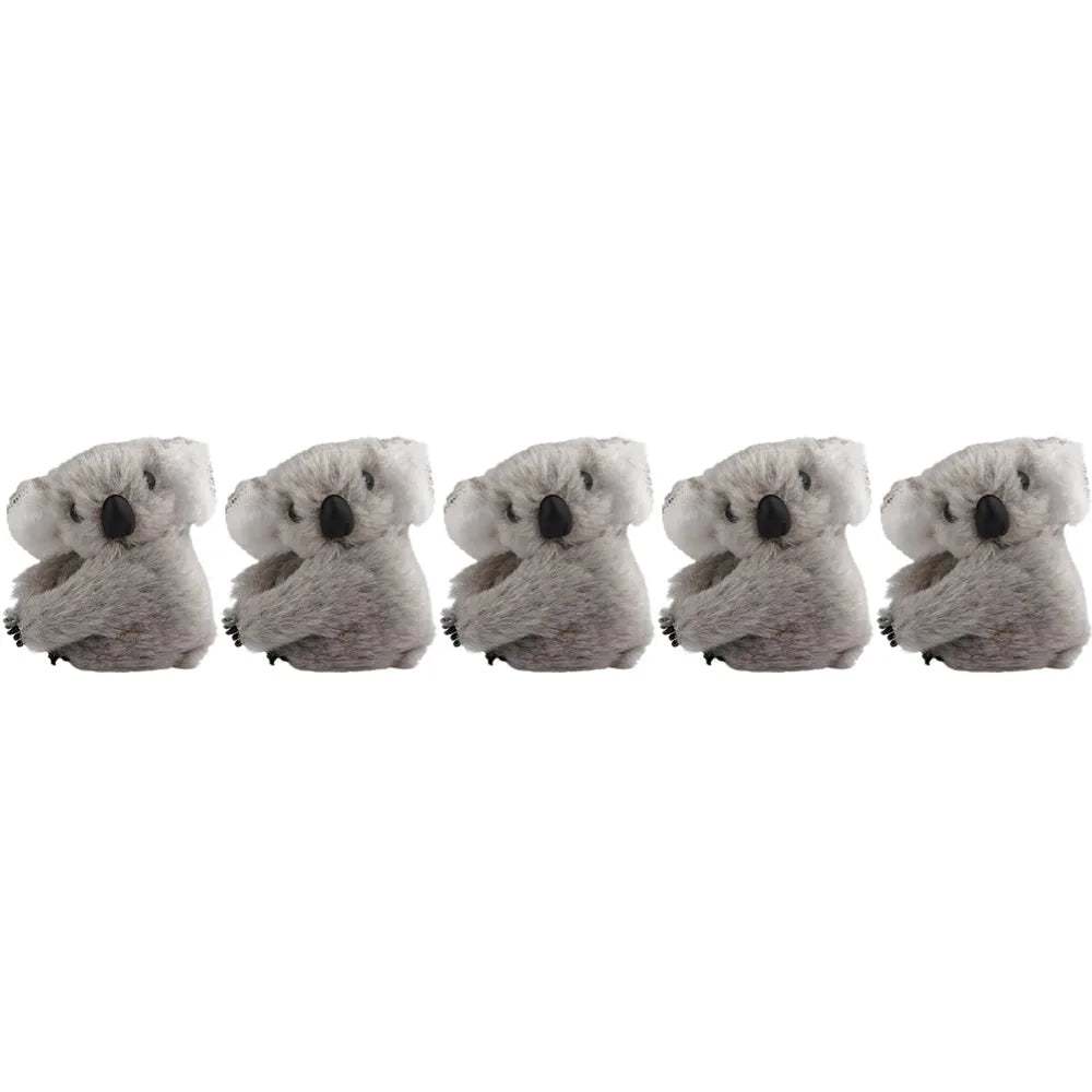 Realistic Plush Koala Hair Clips