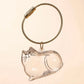 Pet fur Storage Keychain by Style's Bug
