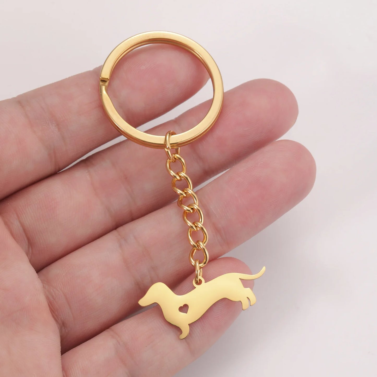 Realistic Dachshund Keychains