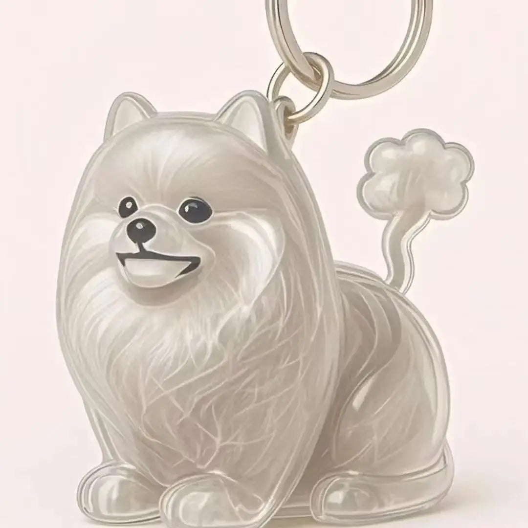 Pet fur Storage Keychain by Style's Bug