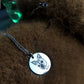 Custom Titanium pet photo & name necklace by SB