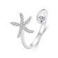 Silver Ocean Creature Rings