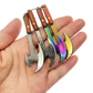 Mini Real Kitchen Knife keychain + Mini sheath sets