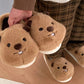 Indoor Cozy Beaver Slippers