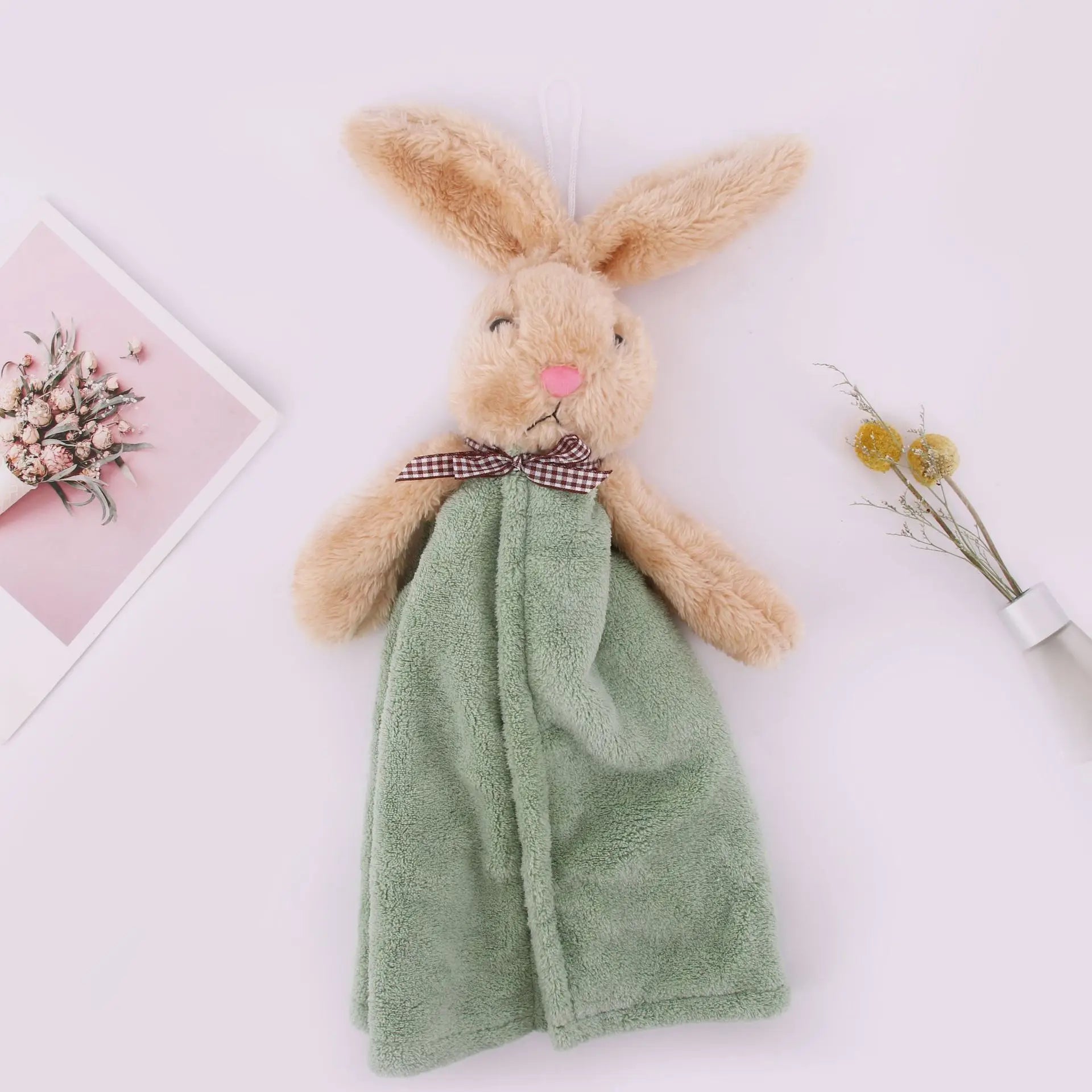 Microfiber Realistic Rabbit Towels – Style's Bug