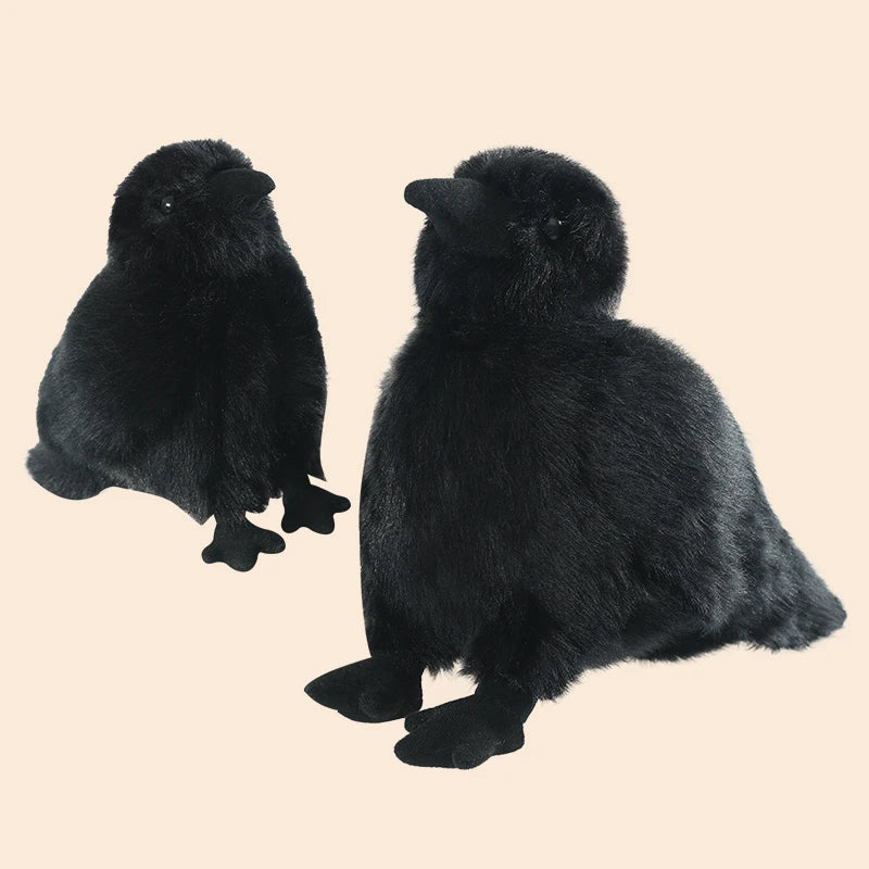 Cute Crow Plushie Family