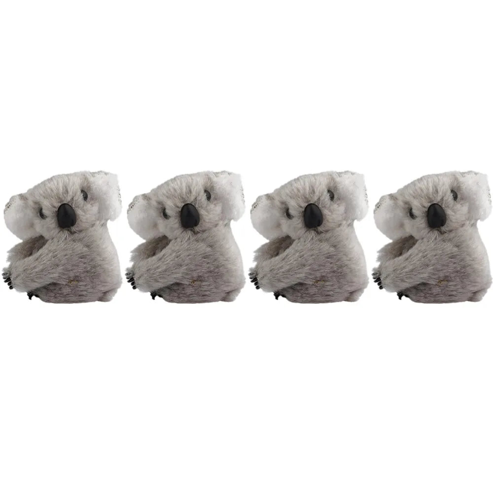 Realistic Plush Koala Hair Clips