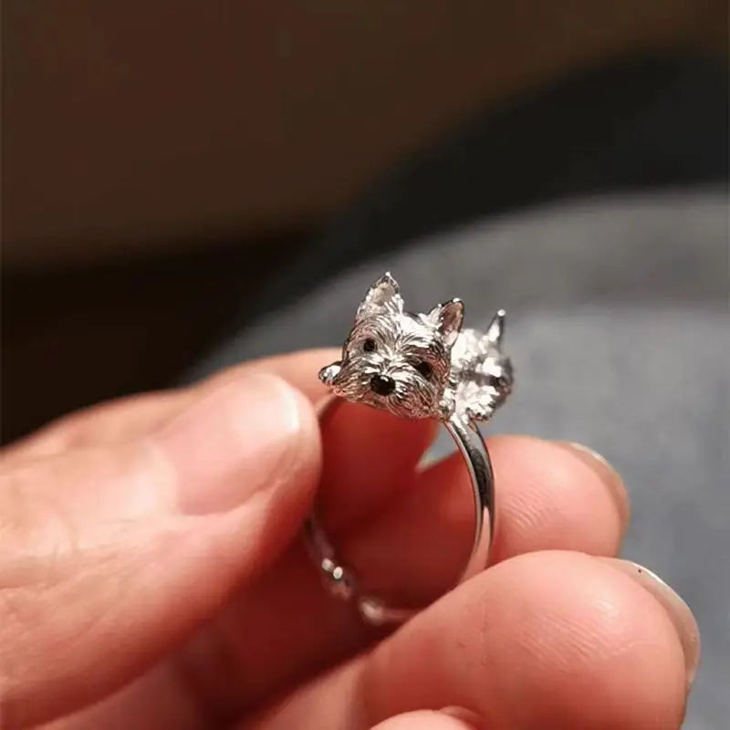 Laying Cairn Terrier Ring
