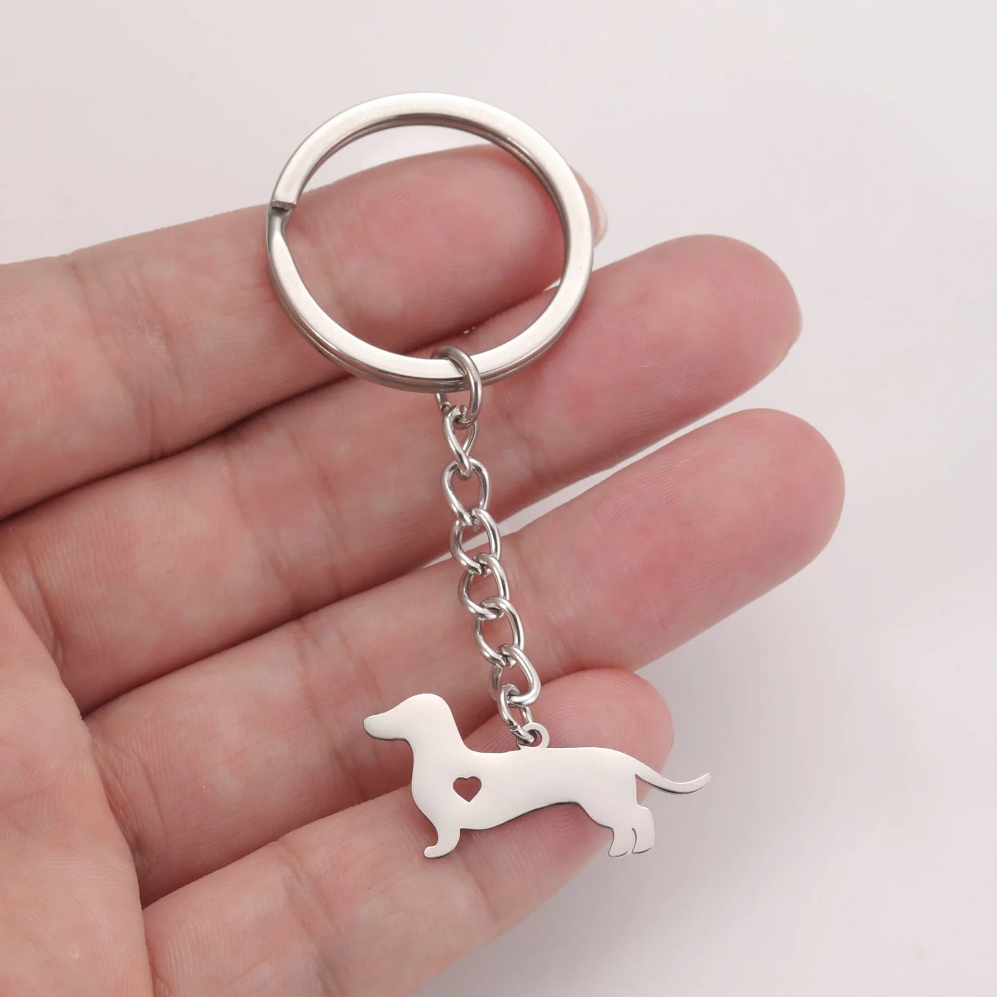 Realistic Dachshund Keychains