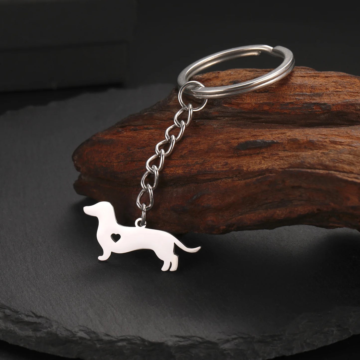 Realistic Dachshund Keychains