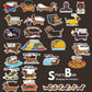Dachshund Sticker Set by Style's Bug